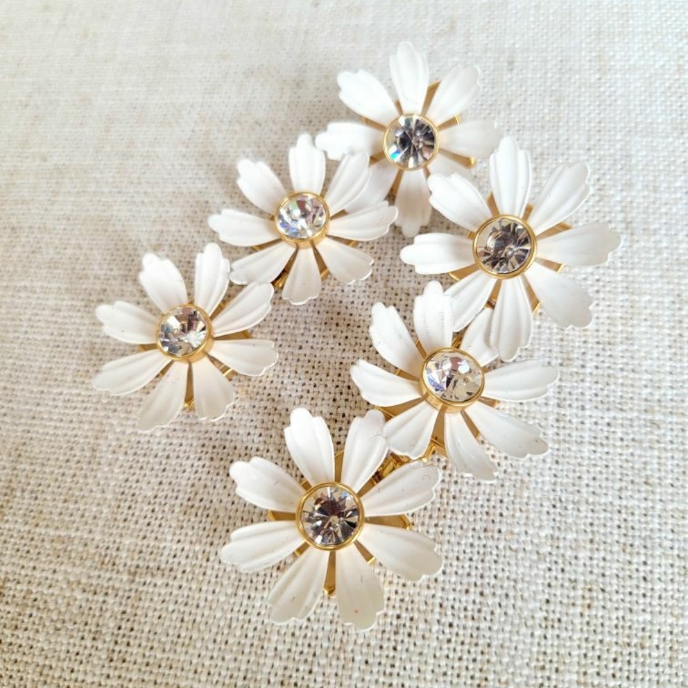 J. Crew Floral Statement Earrings